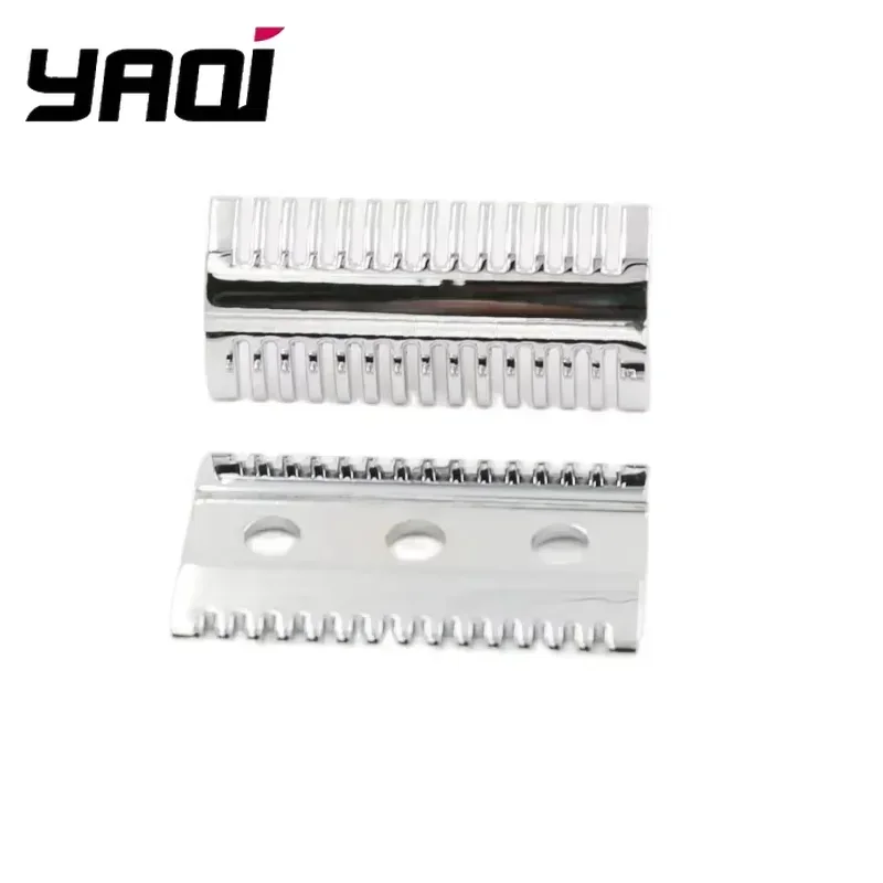 2026년 핫세일！YAQI 크롬 멀론 남성용 안전 면도기 헤드(면도용)