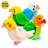 Budgerigar Cockatiel Parrot High Fidelity Anime Cute Plushie Budgie Bird Plush Toys Lifelike Animals Simulation Stuffed Doll Kid 5