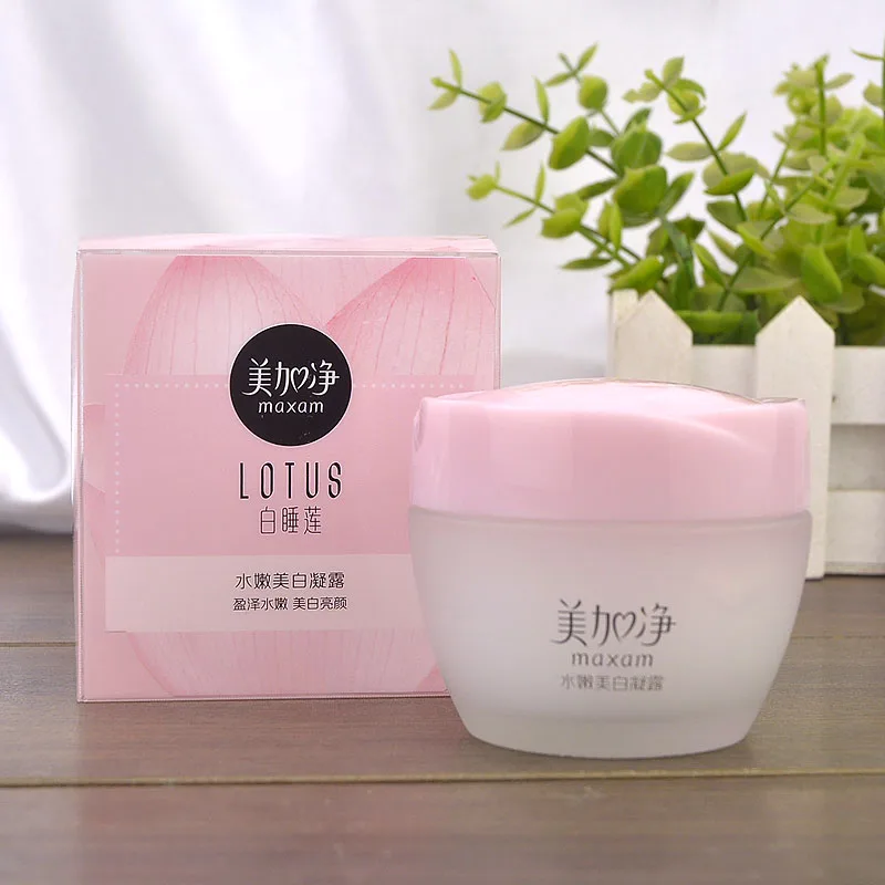 Original Maxam LOTUS White Water Lily Whitening Gel 80g Hydrating Whitening Brightening Moisturizing Cream Transparent Gel