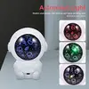 Robo Astronaut Projector Lamps Starry Sky LED Night Light USB Rotate Lights Christmas Decoration Lamp Bedroom Decor Kids Gifts 3