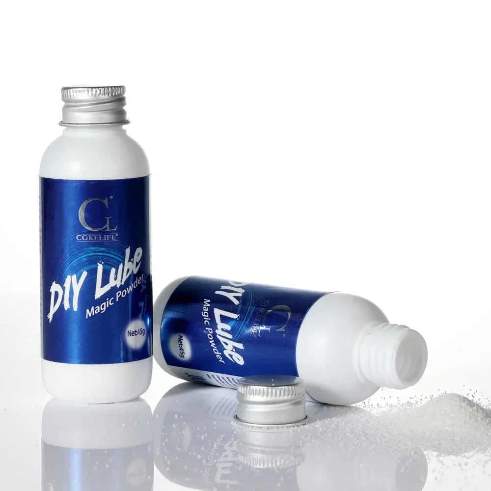 DIY Powder Lubricant Personal Lube 45g Water Soluble Sexual Lubricant Sex Shop Use