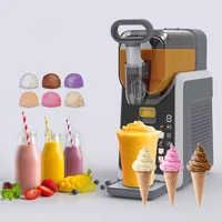 Machine à neige fondante compacte pour la maison, machine à slush pour boissons froides, machine à smoothies, machine à milkshakes, machine à glace pilée, ensemble complet 1