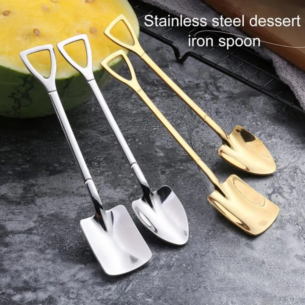 (Spring Sale-save 50% Off) Stainless Steel Shovel Spoon, Fork For Free Gift