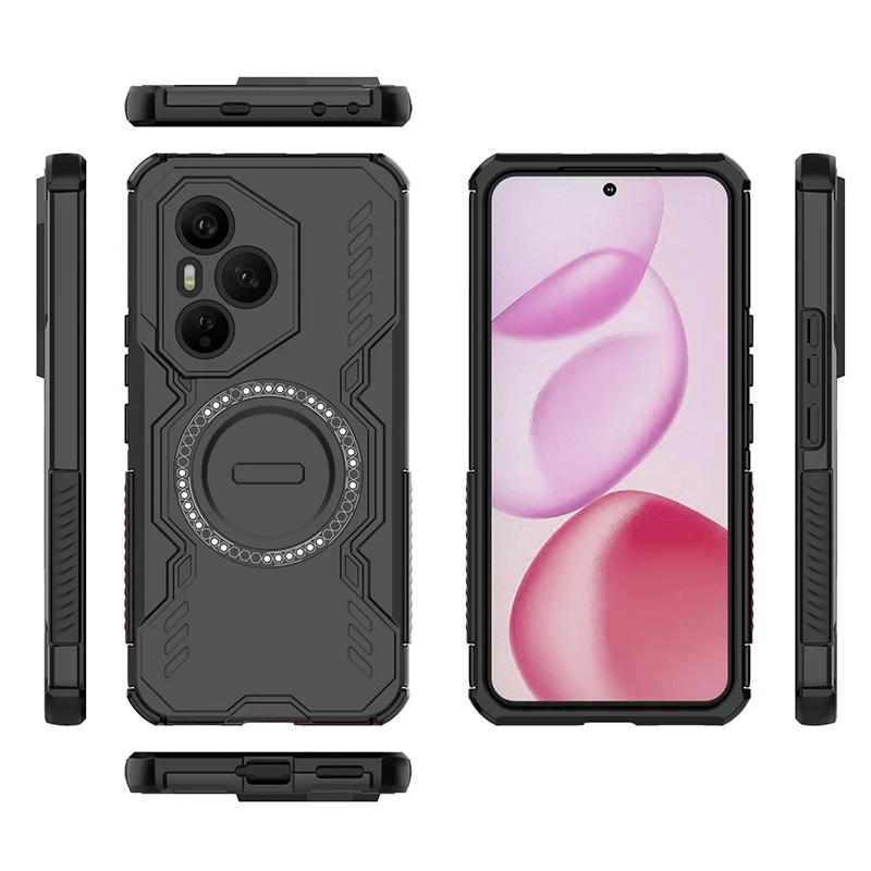 Magnetic Armor Case with Strong Magnet and Heat Dissipation for Full Camera Protection