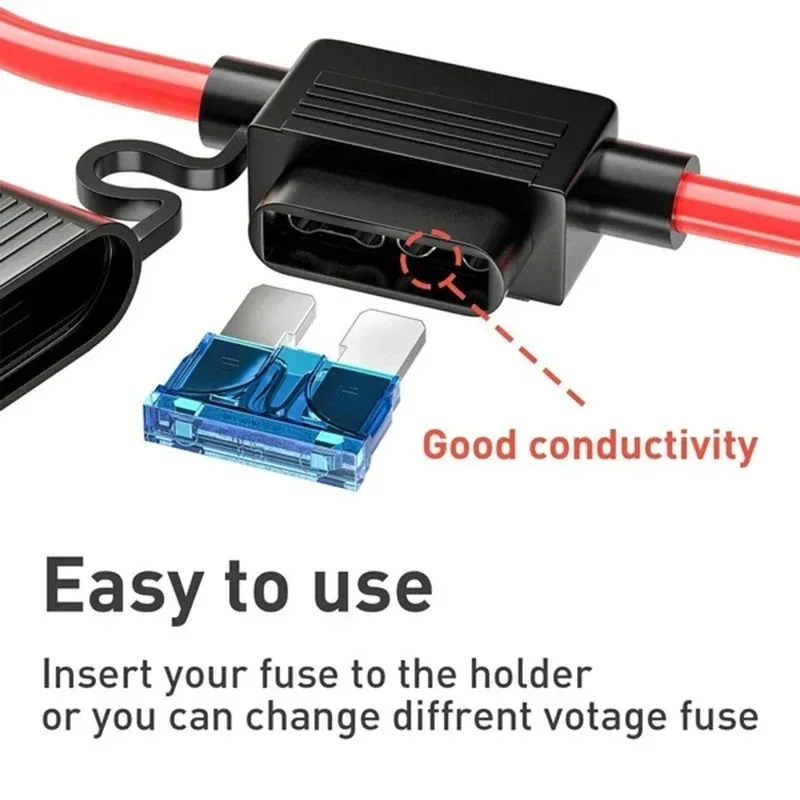 Car Fuse Holder Adapter Box Socket for 12V 30A fuse box holder,fuse holder