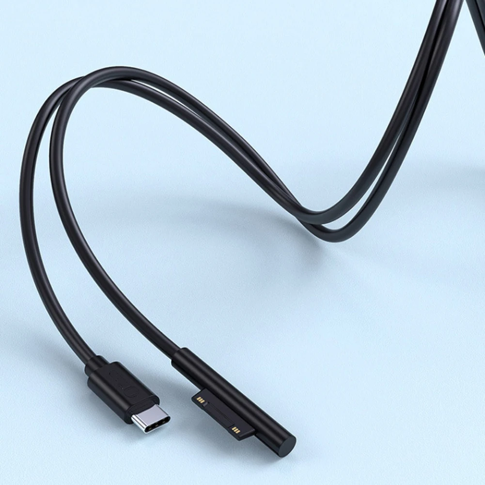 15V 3A Fast Charging USB Type-C Power Supply Charger Adapter Fast Cable Cord for Microsoft Surface Pro 3 4 5 6