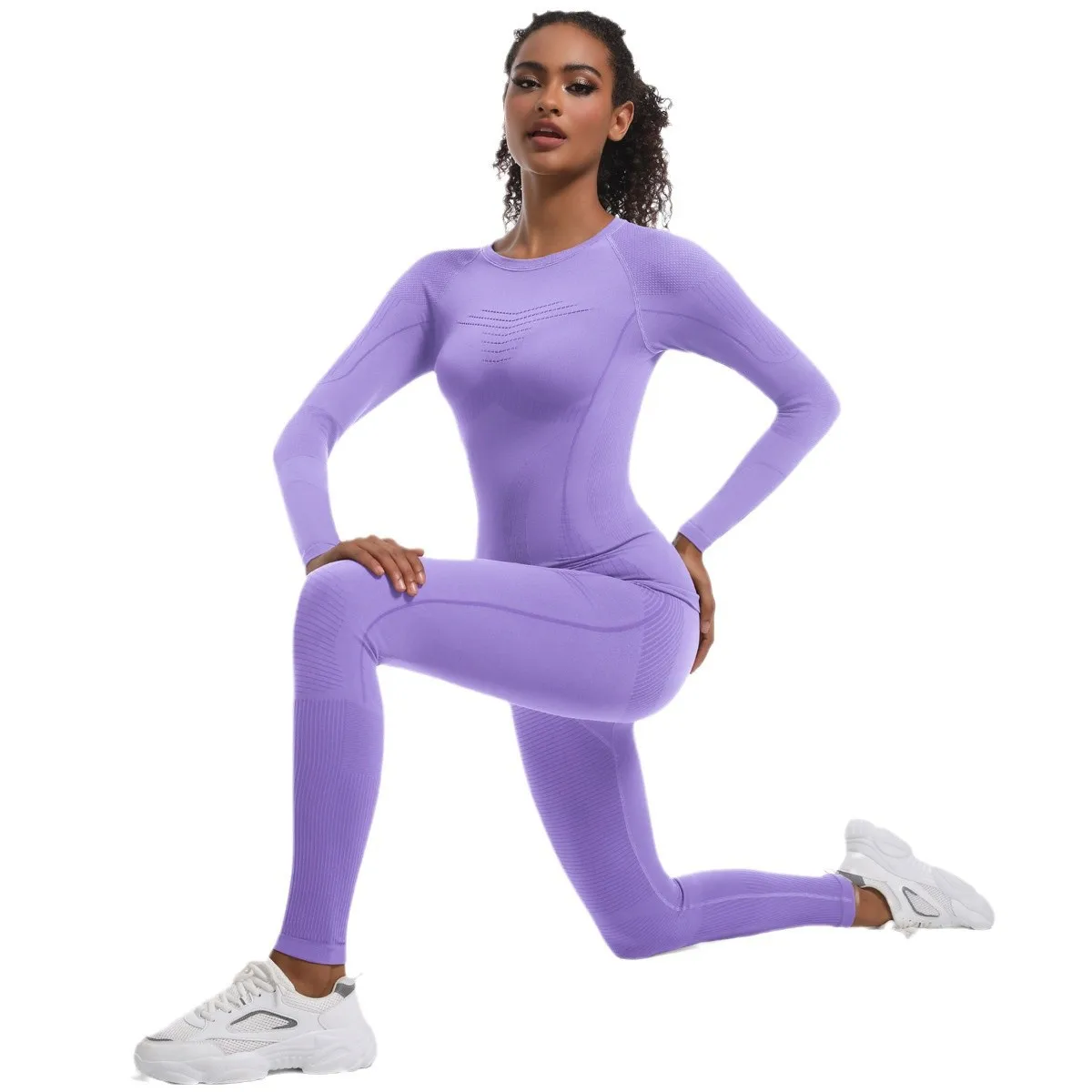Women Girl Skiing Underwear Set Fitness Workout Thermal Gym Ski Snowboarding Sport Running Hiking Jogging Yoga Exercise Suit A56 6
