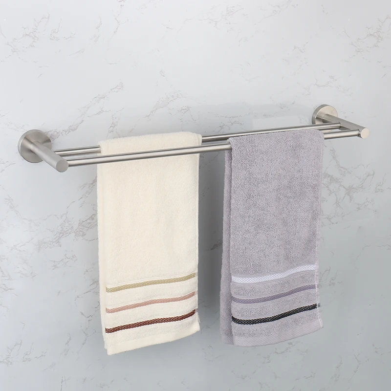 Brushed Nickel Bathroom Hardware 304 Stainless Steel Towel Rack Toilet Paper Holder Soap Holder Towel Bar Toilet Accessories bathroom hardware set bathroom hardware accessories