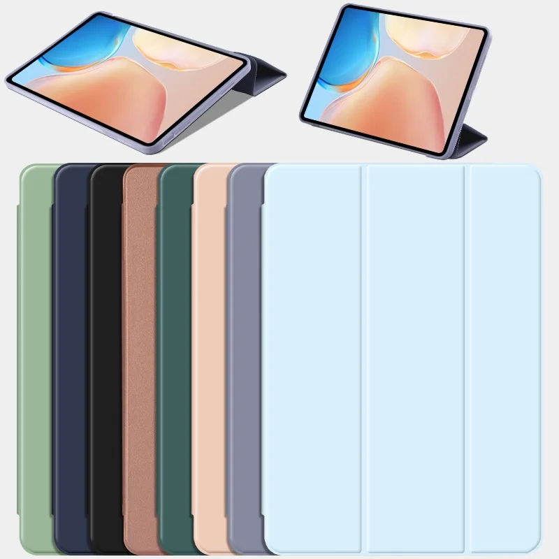 

For Xiaomi MiPad 5 6 Pro RedmiPad 10.61 SE Protective release Soft Casing Cover PU Leather Thri-Fold Bracket Tablet Case