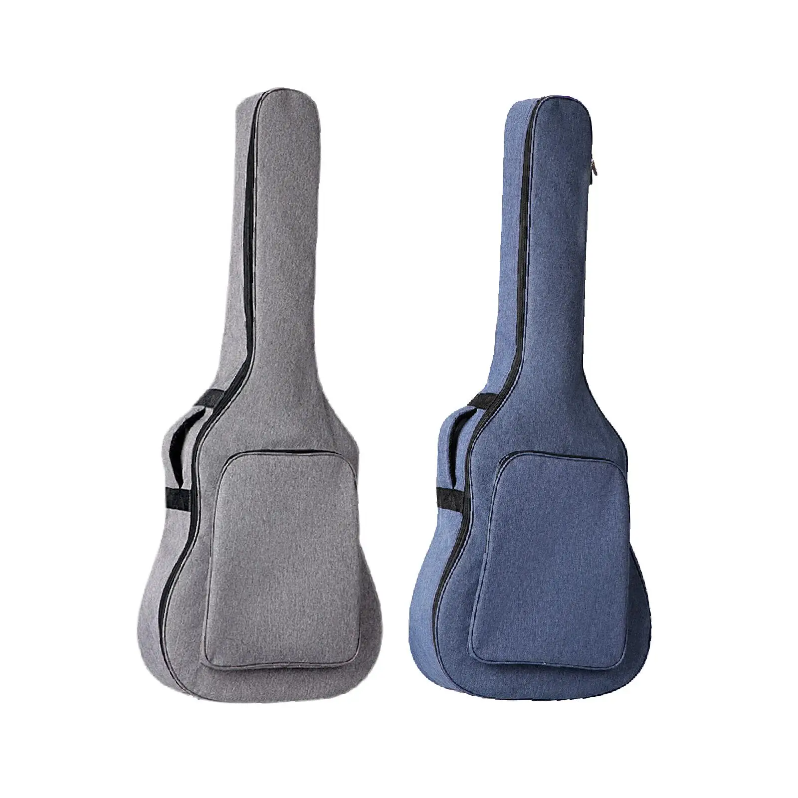 

Guitar Backpack with Side Handle Instruments Pouch Easy Carrying Double Strape Guitar Bag for Stage Petformance Travel Concert