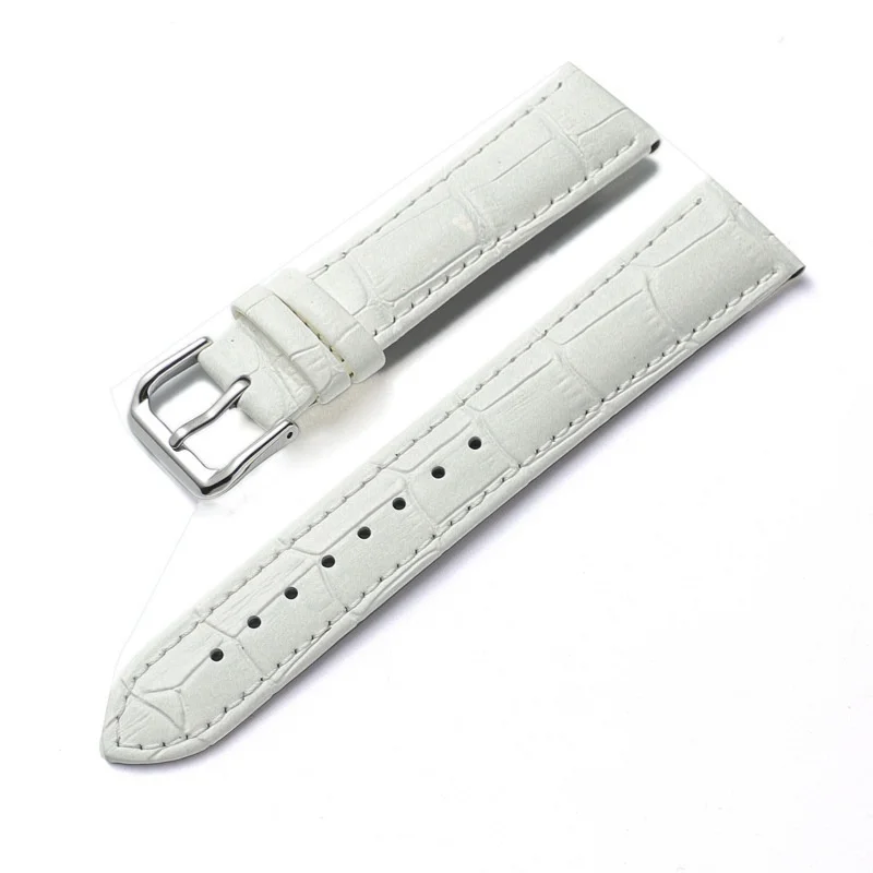 Leder-Uhrenarmband aus Rindsleder für Damenuhren – Bambusknoten-Muster, weicher Handgelenkgürtel-Ersatz für 12 mm, 14 mm, 16 mm, 18 mm, 20 mm – Detail 11