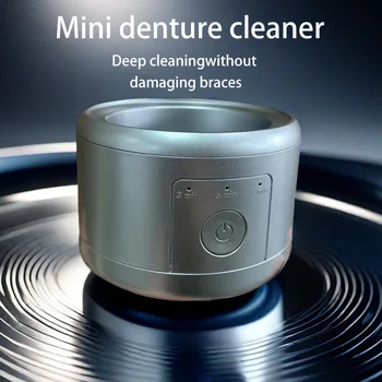 50KHz Ultrasonic Cleaner for Braces Orthodontic Retainers, USB Rechargeable, Multi-Function for Denture and Jewelry Care 1