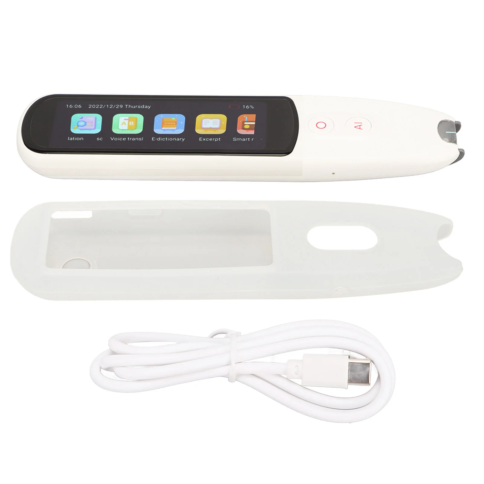 Translator Device Language Translator Pen 3.0 inch Real Time High Accuracy 134 Languages for Meeting for Learning
