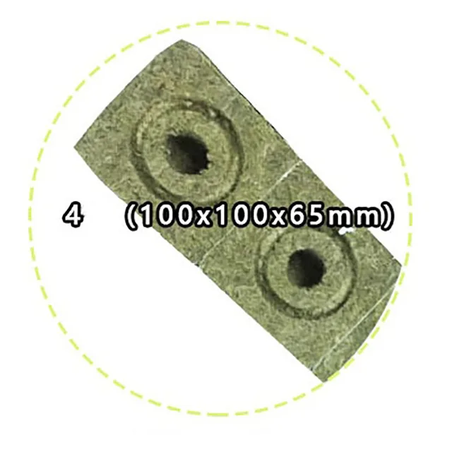 Ültetési Szivacs Termesztése Kerti Indítókockák Szikla Gyapjú Dugó Sóvárás Tenyésztési Szubsztrát - Image 4