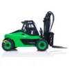 Toys 1/14 LESU Aoue-LD160S RC Hydraulic Forklift Assembled Painted Green Engineering Truck Cars Light Sound Model THZH1470 1