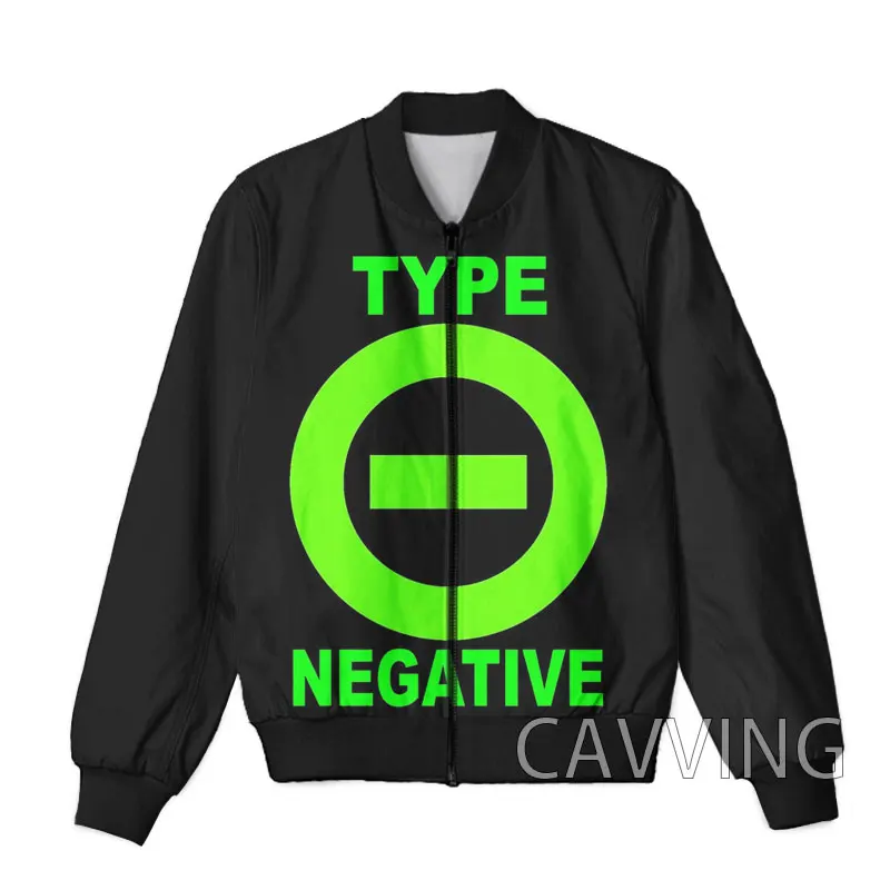 New Fashion Women/Men's  3D Print  Type O Negative  Zipper Bomber Jackets Men Overcoat Mens Coat Zip Up Jackets 3
