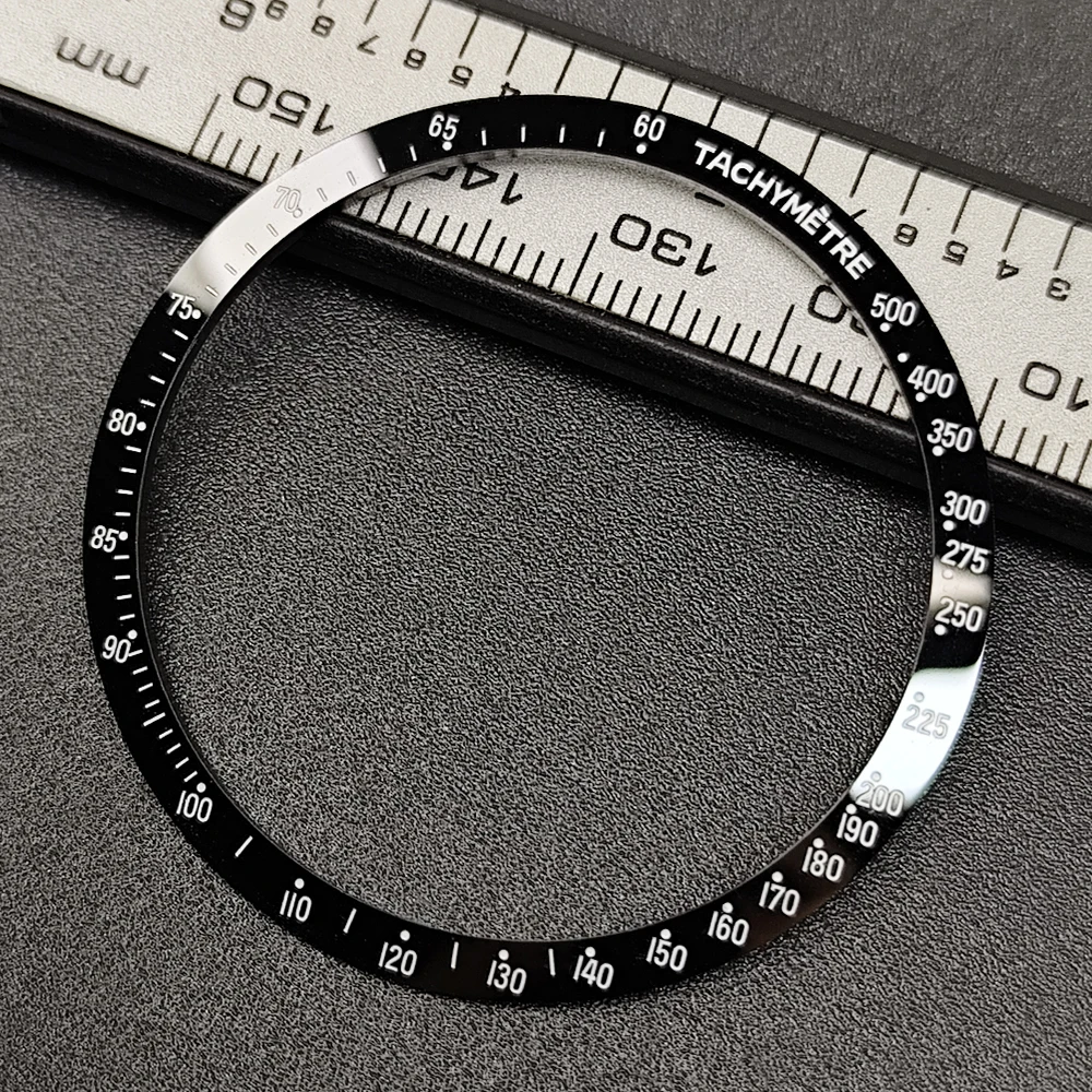 Premium Ceramic Flat Watch Bezel Insert - Replacement Ring