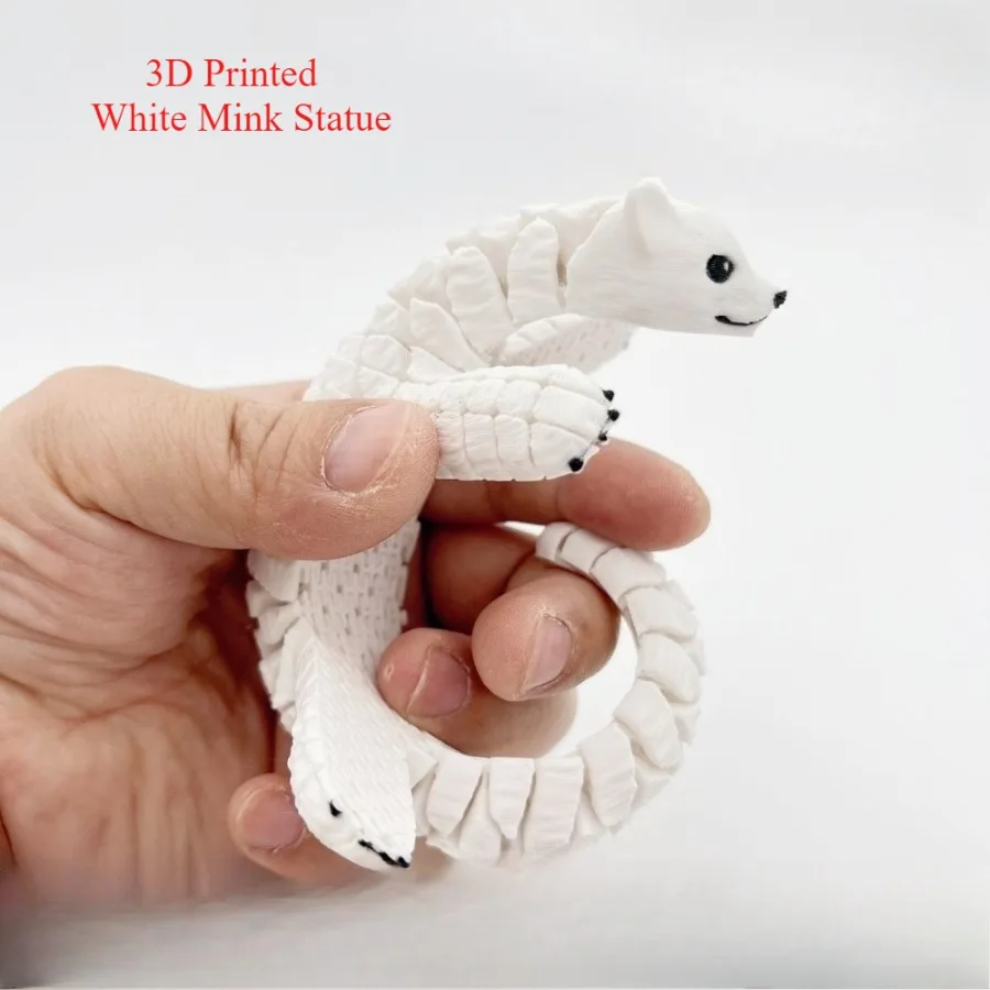 OrsoPolare snodabile 3D - decorazione e antistress 9 OrsoPolare snodabile 3D - decorazione e antistress - immagine 5