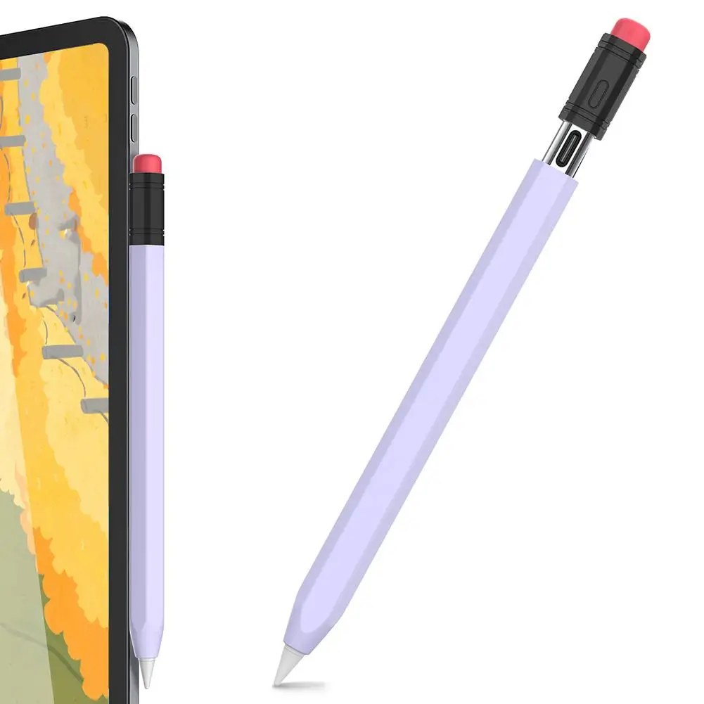 연필 3 USB C 2023 펜, 미끄럼 방지, 스크래치 방지, 보호 커버 액세서리, 3 세대, U2p2