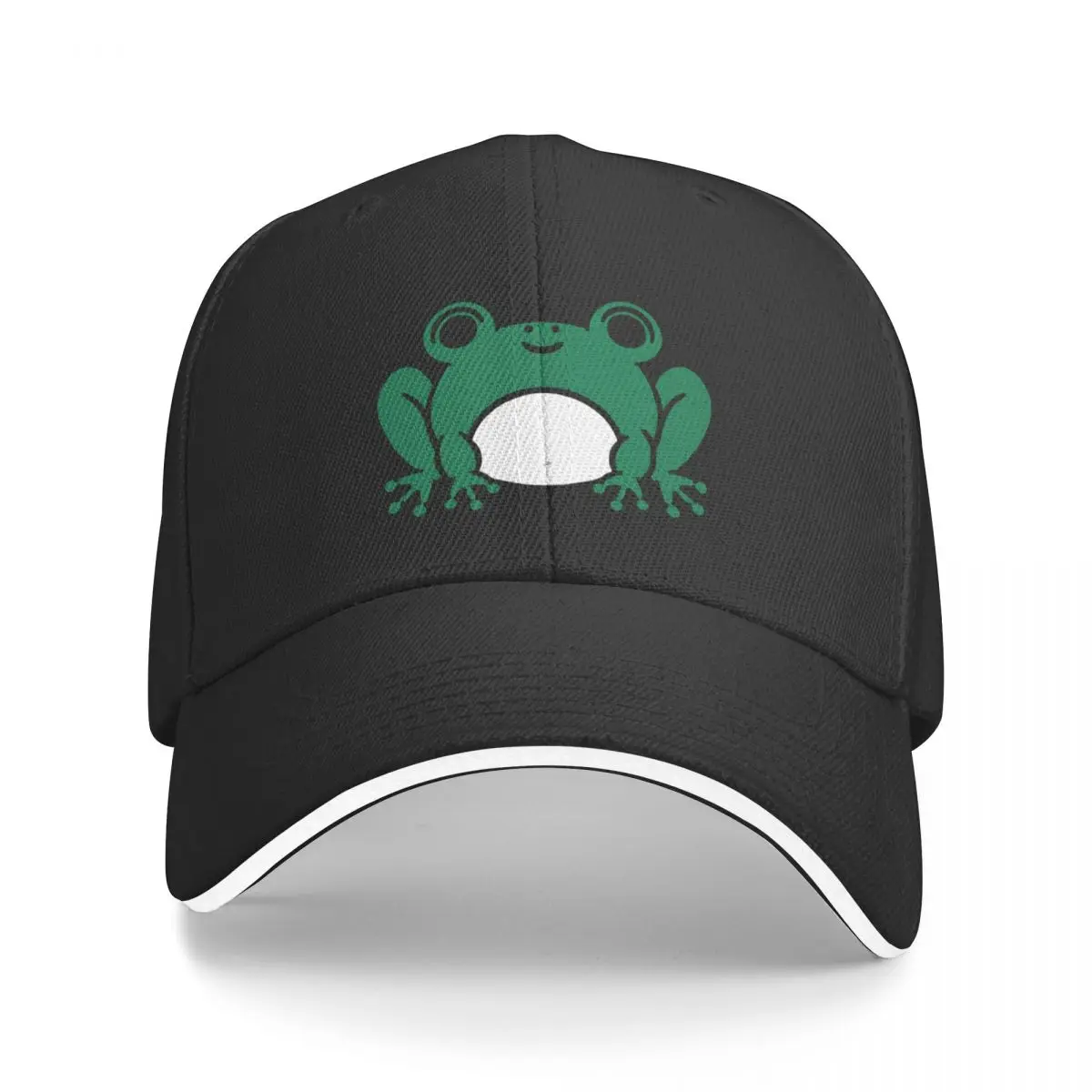 

Cute Frog Baseball Cap Golf Wear Beach Women's Hats For The Sun Men's