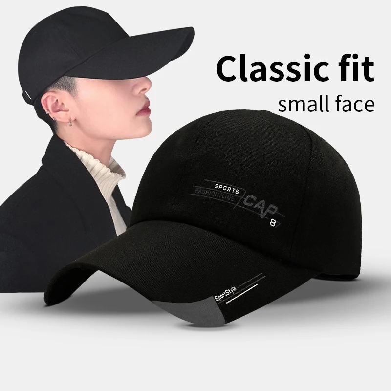 Solid Color Adjustable Cap For Men Women Cotton Outdoor Sport Cap Golf Spring Summer Dad Shade Hat Trucker Hat Hip Hop