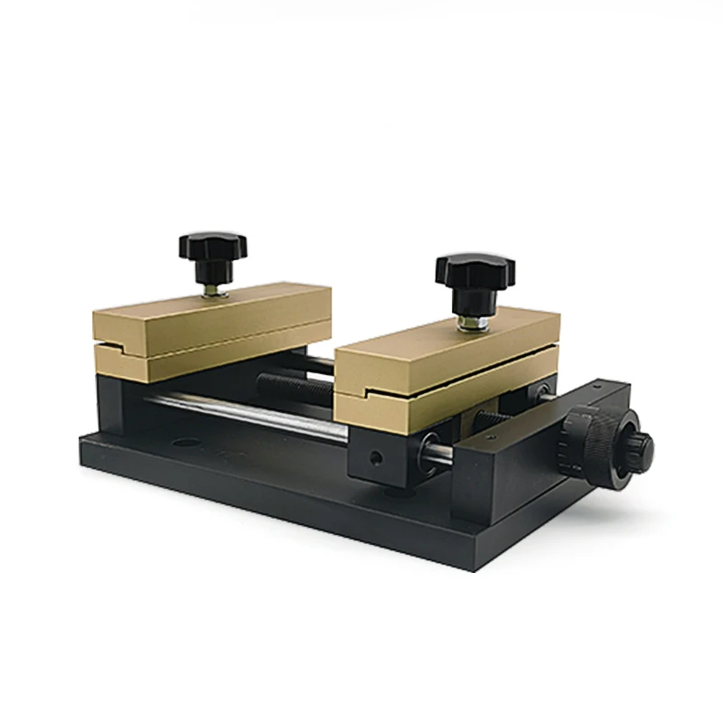 Horizontal stretching panning table tin foil jig thin paper cutting jig gold cutting jig laser marking machine