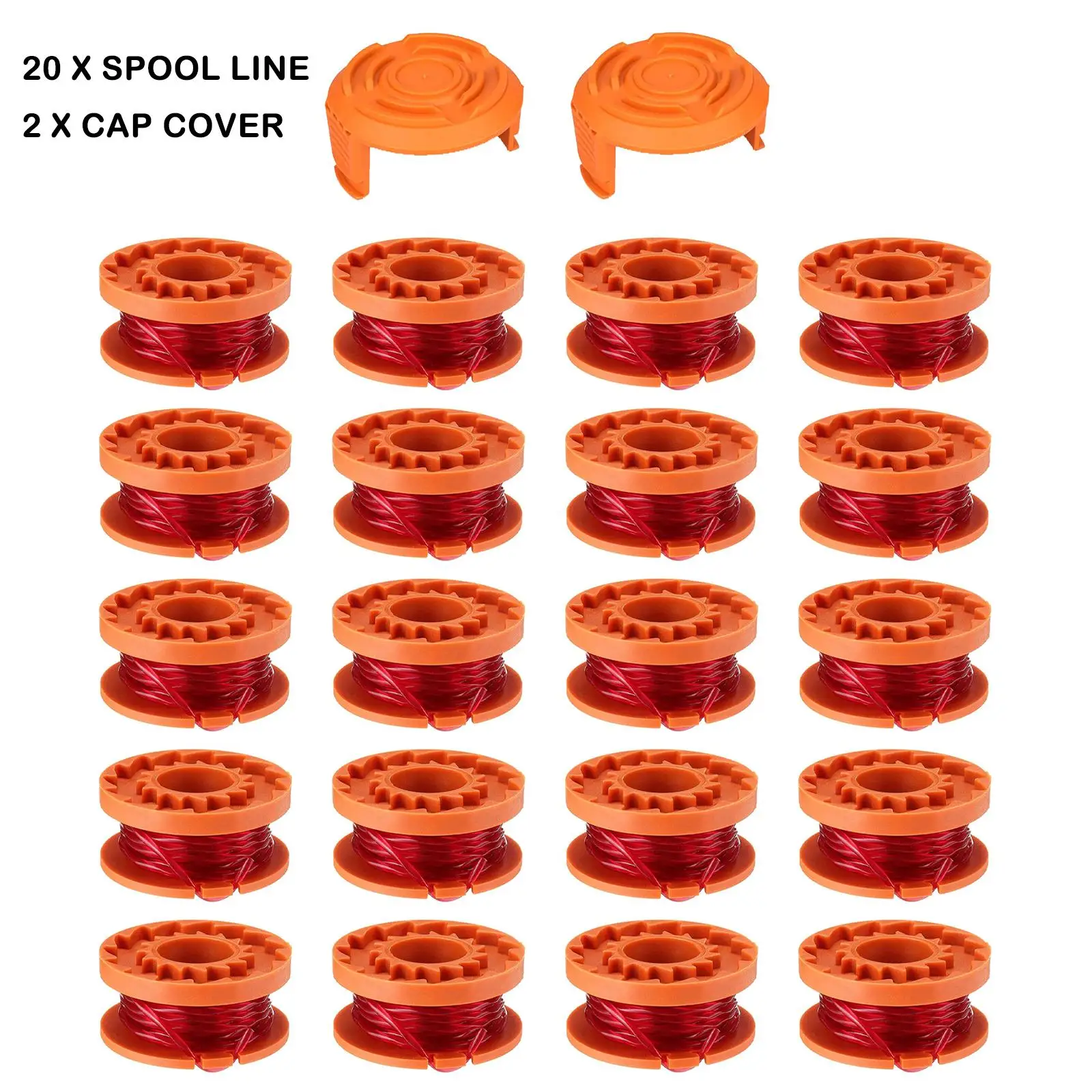 Mower Accessories Spool Trimmer Spool Cutting Rope And Cutting Line WA0010 Replacement Grass Trimmer Line Set For Worx grass trimmer line,mower accessories,trimmer line