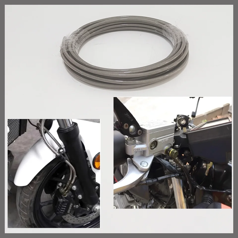 バイクのブレーキライン ユニバーサルオートバイ油圧編組ホースパイプライン両端28度ジョイント300mm/500mmブレーキホース1/  楽天市場】Motoforti オートバイ油圧ブレーキラインオイルホース パイプ ステンレス鋼 編組ケーブル ATV モトクロス スポーツバイク  ストリート ... オートバイホース オートバイ ブレーキ クラッチ オイルホース 編組スチールチューブ パイプラインケーブル 90cm 片側コネクター