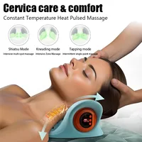 Electric Cervical Neck Massager Pillow – Vibration & Kneading