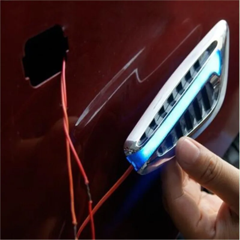 Urbanroad LED Turn Signal Lights For Car 12V Side Lights Marker Lamp Car Accessories Waterproof Side Blade Shape Light Bulbs