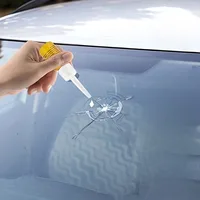 Car Windshield Cracked Repair Tool Nano Fluid Curing Glue DIY Window Phone Screen Restoration Kit Automotive Glass Repair Set 2
