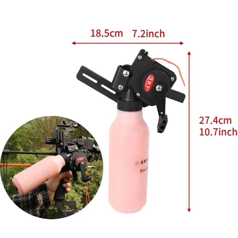 Mulinello Da Pesca Gaoominy Per Arco Composto - Multifunzione, In Lega Di Alluminio - Foto 10