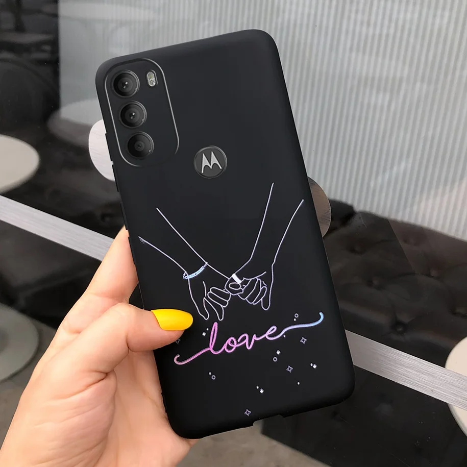 Charming Love Heart Silicone Phone Case - Cartoon Soft Bumper Cover