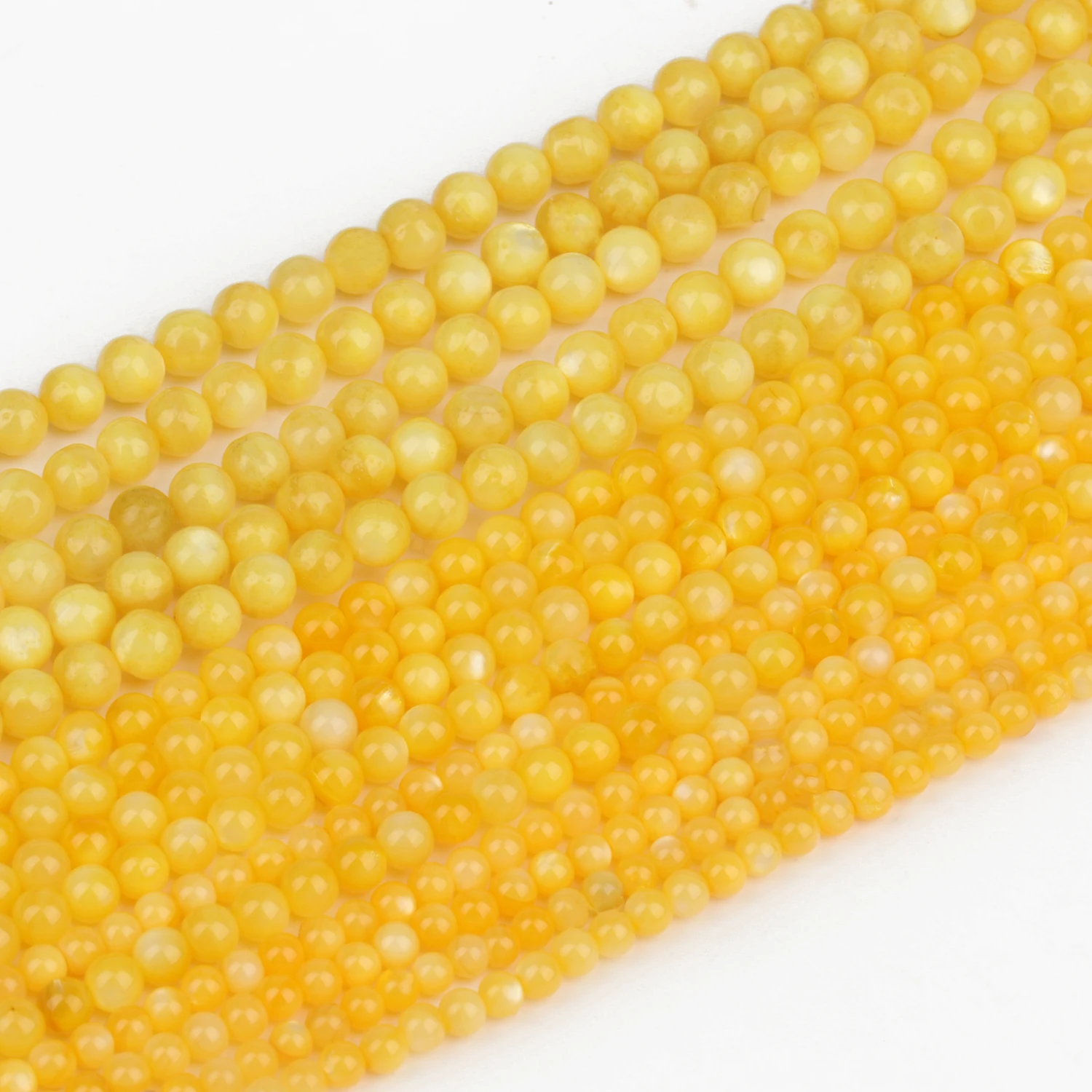 Vibrant Natural Freshwater Shell Beads