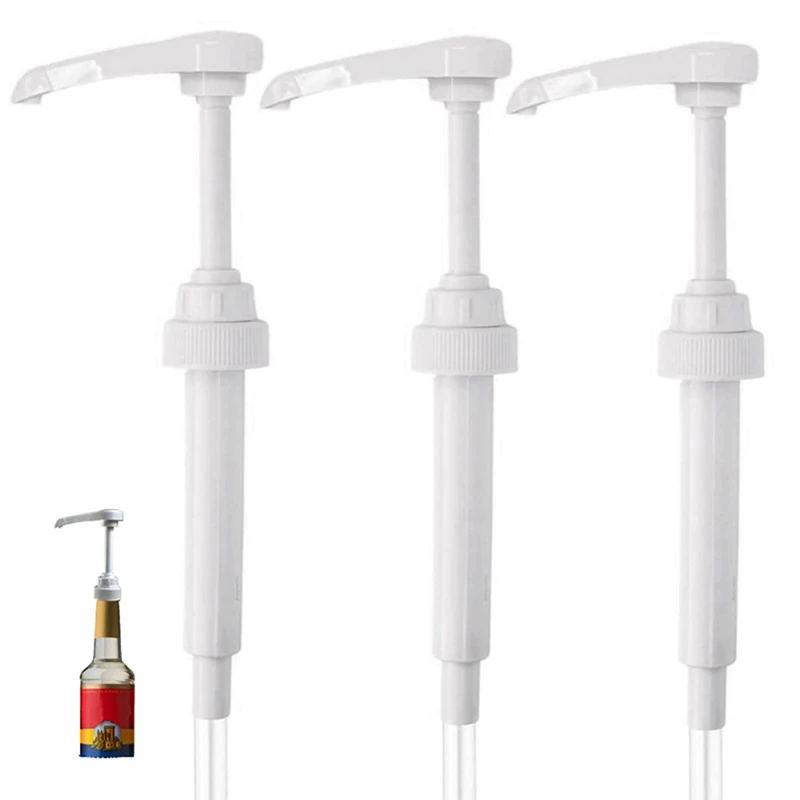 1PC Syrup Pumps Dispenser Replacement Sauce Pressure Nozzle Bottle Pump