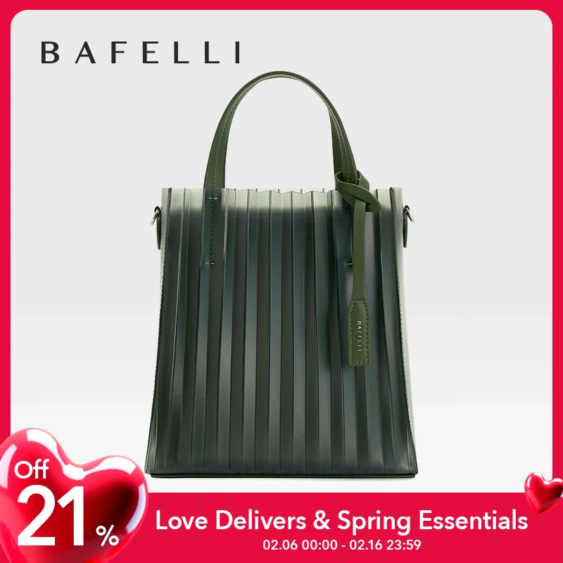 Новые женские сумки BAFELLI 2023, модная прозрачная дизайнерская брендовая сумка через плечо из ТПУ в трендовом стиле, Женский кошелек для пляжа