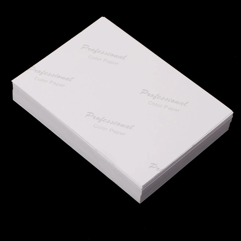 100 Sheet Glossy 5" 3R Photo Paper For Inkjet Printers Photographic Graphics Output