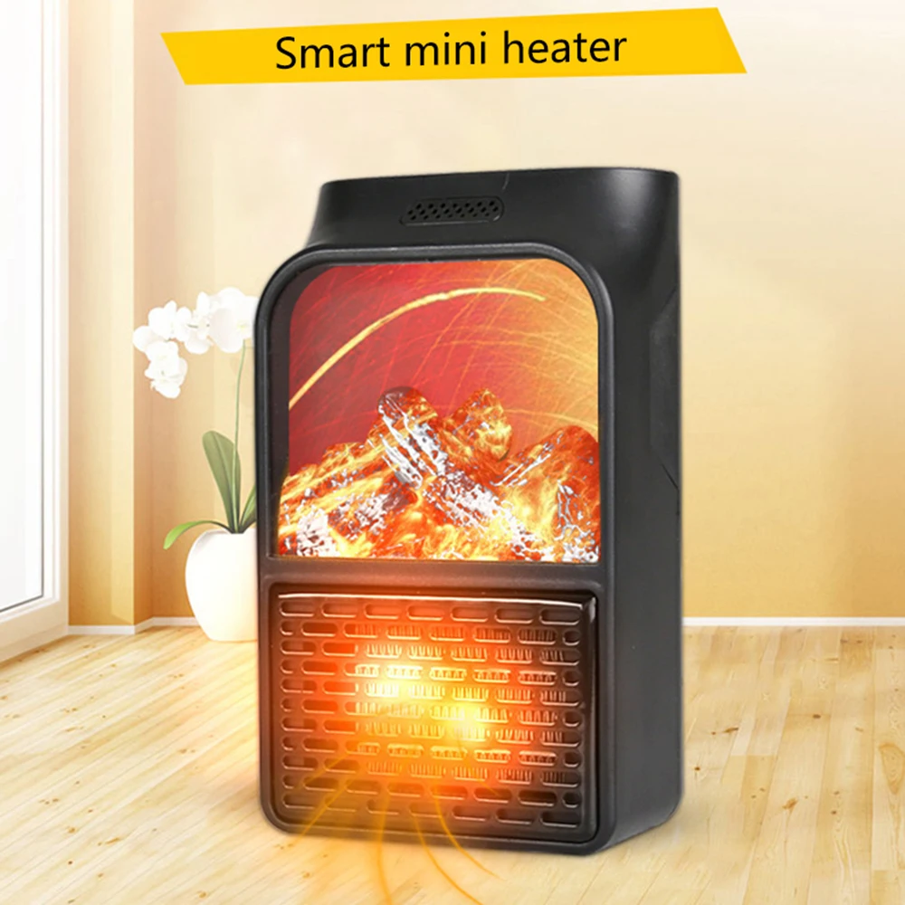 Portable flame heater Electric tile wall mounted heating Tile household  radiator Remote heater Equipment Indoor heating - AliExpress