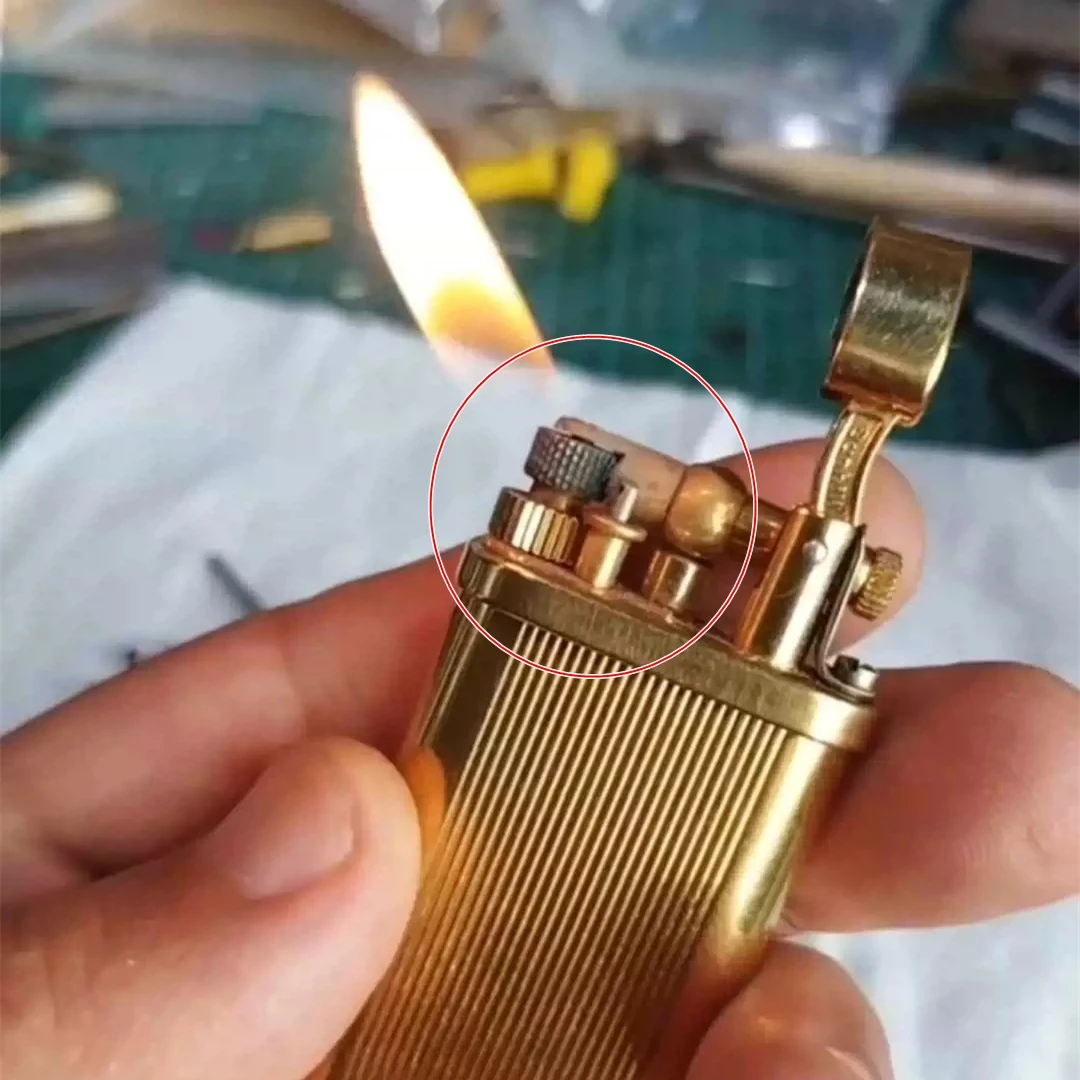 

Metal Oblique Fire Gas Needle For Dunhill Unique Gas Lighters Arm Lift Pipe Lighter Accessory Repair Replacement DIY Spare Parts
