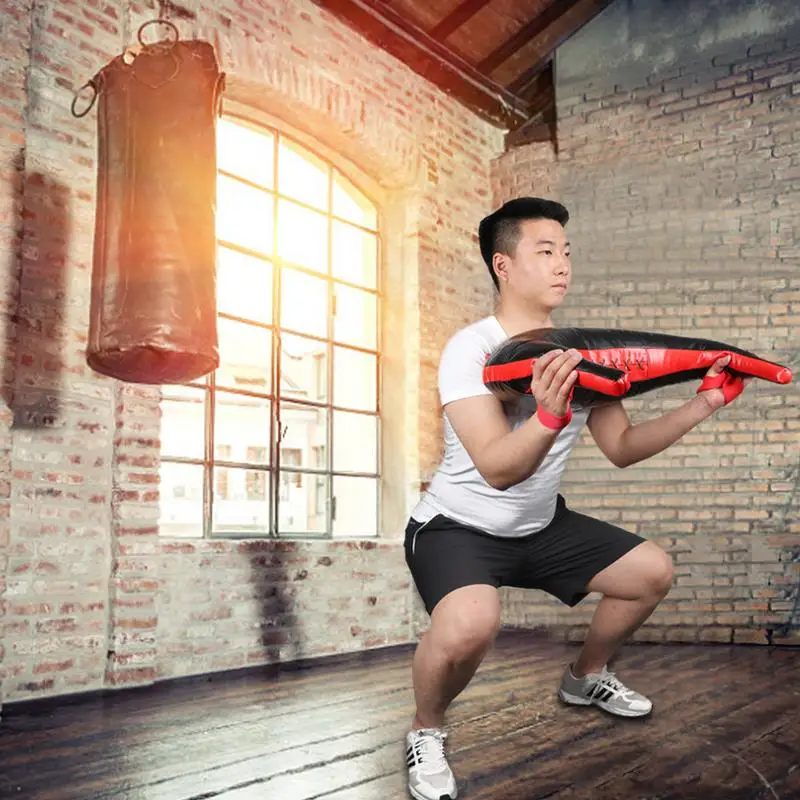 무게추 근력 트레이닝 샌드백, 피트니스 샌드백, PU 가죽 크로와상 백, 복싱 ..