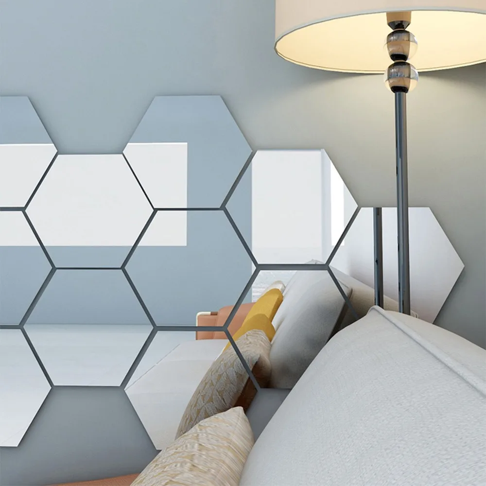 Description Picture 6 of item0.5/1/2m Full Body Mirrors Wall Adhesive Mirrors Self Adhesive Wall Stickers Mirror DIY Soft Mirror For Home Bathroom Decoration