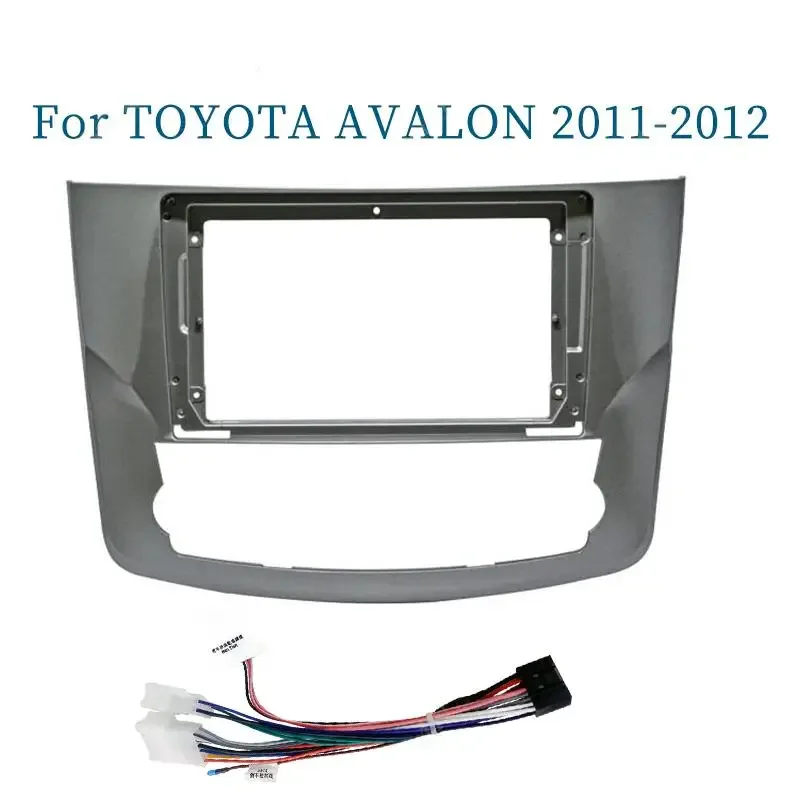 

9-дюймовая Автомобильная рама Fascia 2DIN, Установочная панель, приборная панель для Toyota AValon 2011-2012
