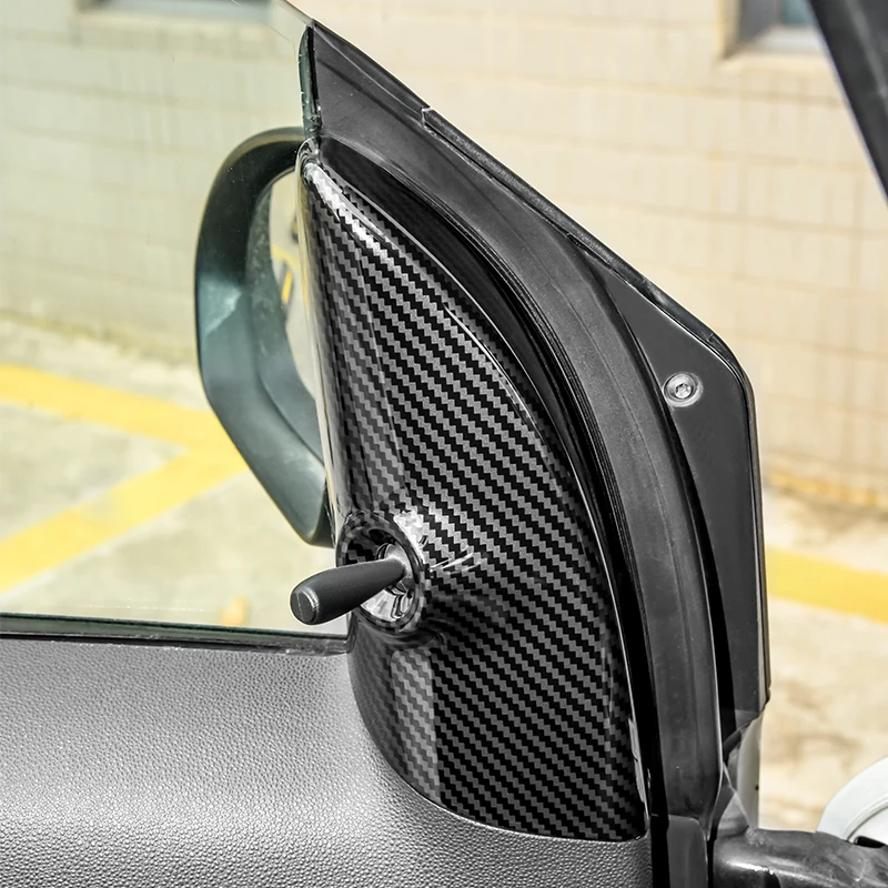 

Car Styling Interior Door A Pillar Triangle Cover Trim Frame Decoration Stickers for Smart 453 Fortwo Forfour Accessories