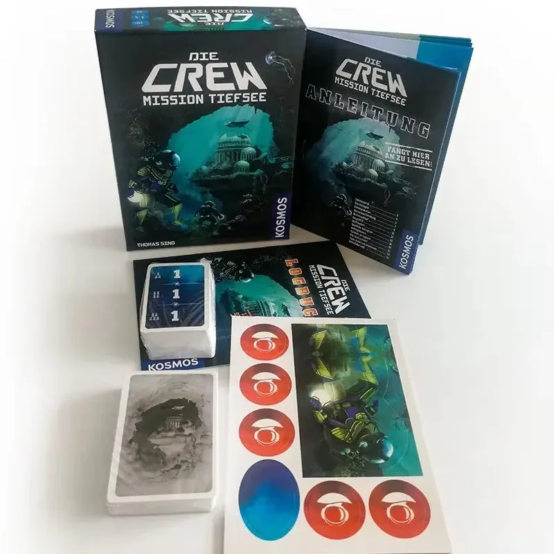 Soul Card The Crew - Quest for Planet Nine Astronaut Full English Family Gathering Chessboard Entertainment Divination Card Game 3