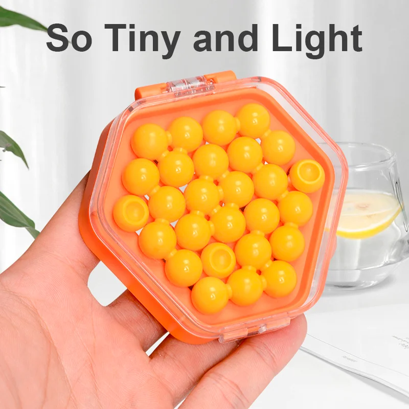 Mini Pocket Montessori Puzzle Toys Beads Game IQ Board Game Children's Spatial Logical Thinking Training Kid Education Toys 4