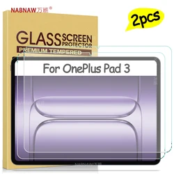 Premium HD Scratch Proof Tempered Glass Screen Protector for 13.2-inch Tablet - 2 Pack (2P-Oneplus Pad 3)