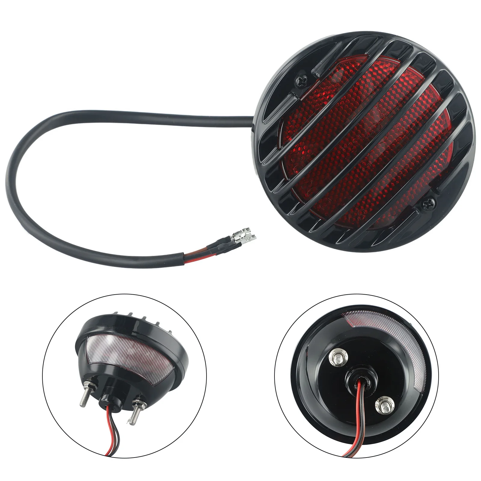 

Car Light Plastic Running Light Tail Light Brake Light For Motorcycles License Plate Motorcycle Car Spare Parts