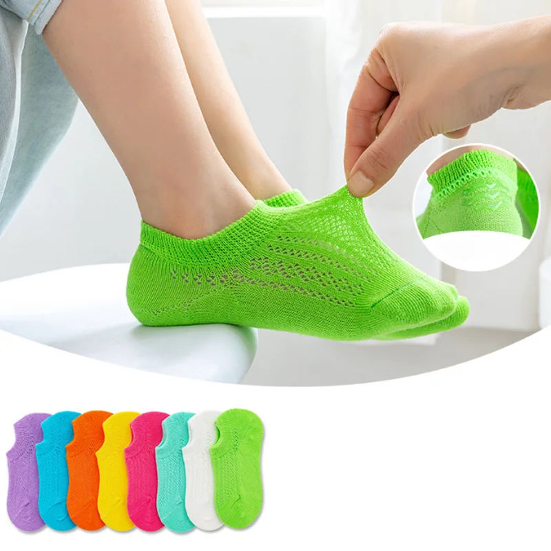 4 пары/партия, Детские однотонные