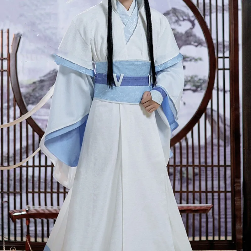 

Lan Xichen Lanhuan Mo Dao Zu Shi Cosplay Costumes Grandmaster Of Demonic Ancient Costume Women Man Clothing Halloween Cosplay