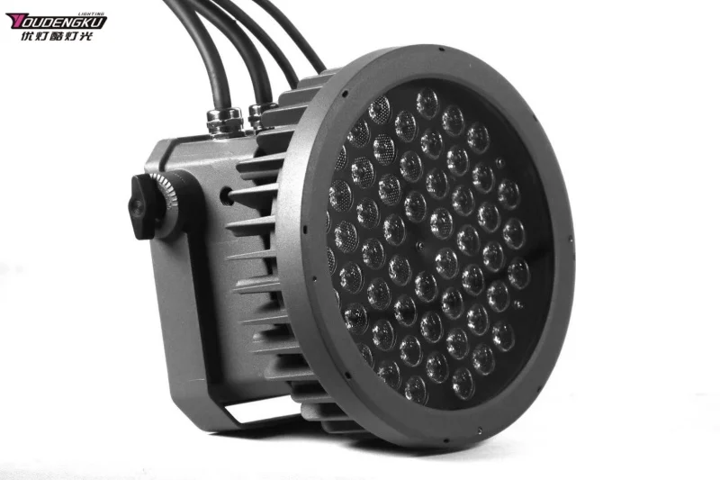 10 pieces waterproof led par light led par 54*3W rgbw outdoor led stage par can